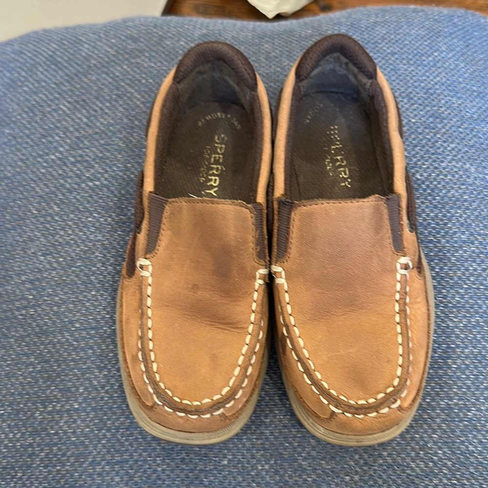 Boys shoes still has a lot of wear left